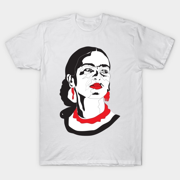 Frida Kahlo T-Shirt by LizzyM